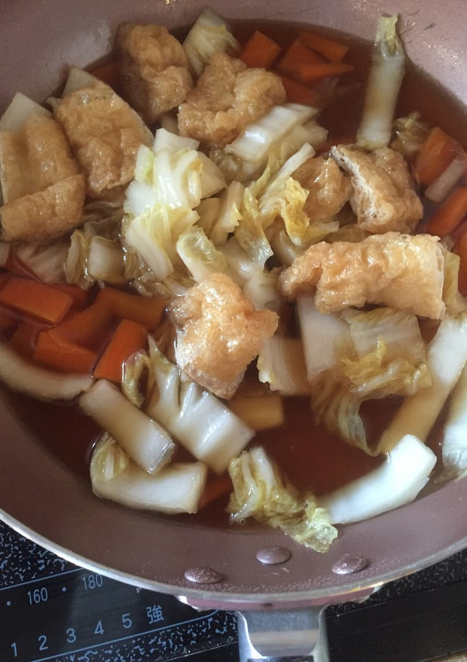 白菜を使った和風の煮物-レシピのメイン写真