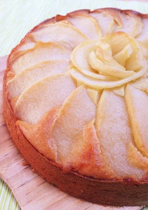 HM&ココナッツオイルでりんごのケーキ-レシピのメイン写真