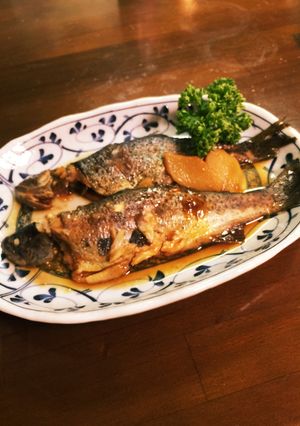 カルシウムたっぶり！ニジマスの生姜煮-レシピのメイン写真