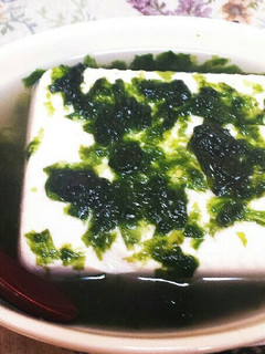 簡単!安い!絶品あおさの湯豆腐♥-レシピのメイン写真