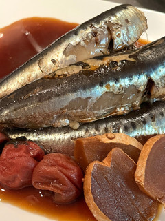 いわしの甘辛梅煮-レシピのメイン写真