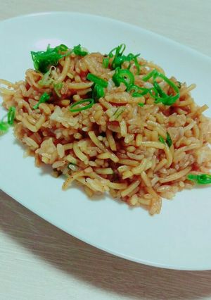 お手軽そばめし-レシピのメイン写真
