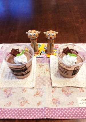 簡単 チョコレートババロア-レシピのメイン写真