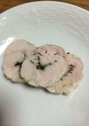 乾燥シソで作る 鳥ハム-レシピのメイン写真