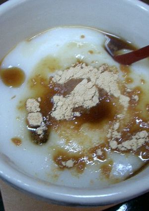 あつあつミルクもち（＋寒天）-レシピのメイン写真