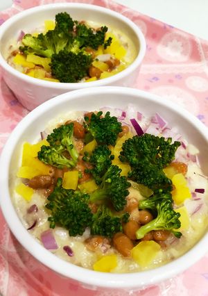 納豆たくわんのココットカマン☆-レシピのメイン写真