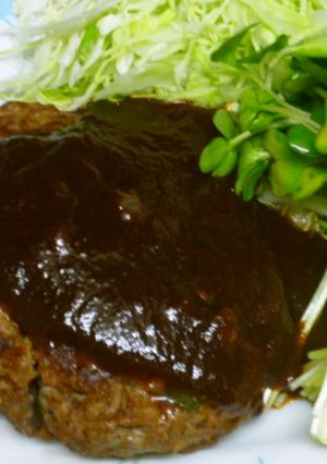 臭みなく食べやすい♪猪肉ハンバーグ-レシピのメイン写真