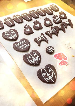 Halloweenクッキー-レシピのメイン写真