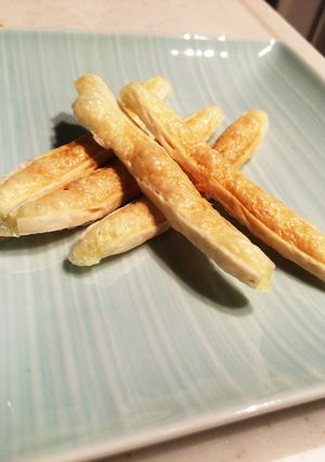 お酒のお供に☆カリカリチーズ!-レシピのメイン写真