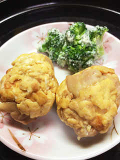 鶏モモ肉と玉子の巾着絞り-レシピのメイン写真