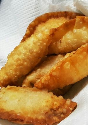 鮭とツナの揚げて餃子-レシピのメイン写真