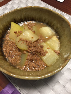 冬瓜のそぼろ大豆ミートあんかけ-レシピのメイン写真
