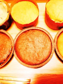 簡単スフレケーキ-レシピのメイン写真