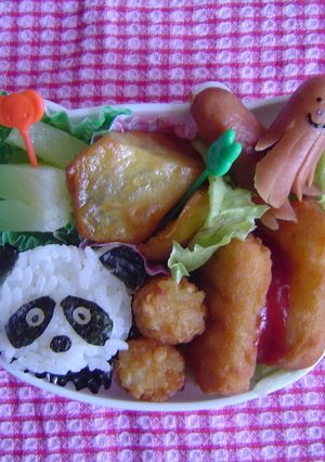 パンダちゃん弁当-レシピのメイン写真