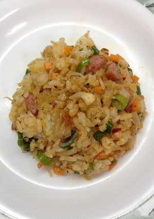 簡単お手軽！ キムチ焼飯！-レシピのメイン写真