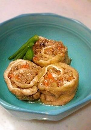 「大豆のお肉」の親子巻き　信田巻風-レシピのメイン写真