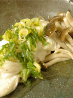 あっさりヘルシー蒸しタラのネギソースかけ-レシピのメイン写真