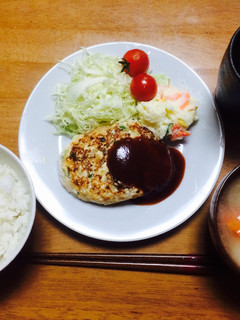 ササミと豆腐のヘルシーハンバーグ-レシピのメイン写真