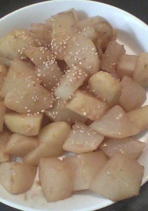 簡単♪じゃが大根の味噌炒め!-レシピのメイン写真