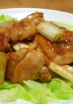 鶏もも肉のちょいピリ辛こってり炒め-レシピのメイン写真