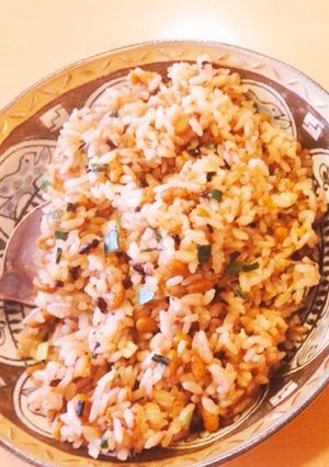 ごま油の香りのねぎ納豆チャーハン-レシピのメイン写真