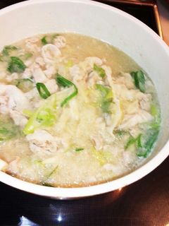 豚ねぎみぞれ煮-レシピのメイン写真