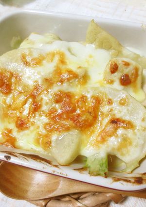 鶏肉と蕪の和風味噌グラタン-レシピのメイン写真