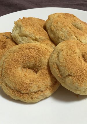 豆腐とバナナの焼きドーナツ-レシピのメイン写真