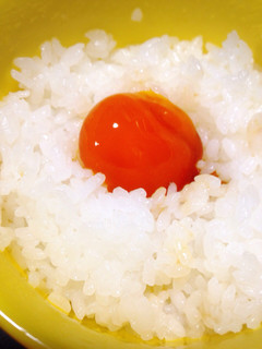 *醤油とみりん漬け卵かけご飯*-レシピのメイン写真