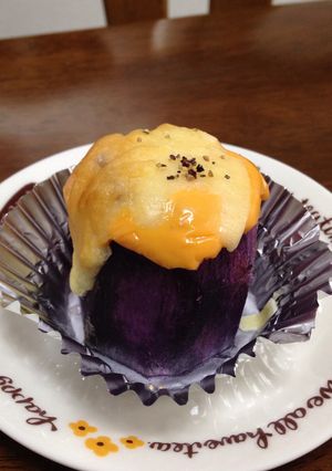 紫芋のチーズ焼き-レシピのメイン写真