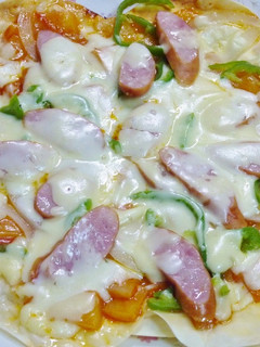 お手軽★クリスピーもちピザ-レシピのメイン写真