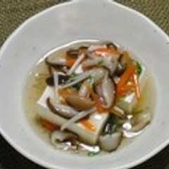รูปของ 豆腐の野菜あんかけ