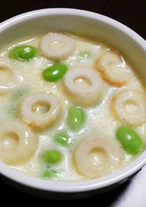 ココットカマン　枝豆とちくわで簡単に-レシピのメイン写真