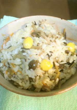 発芽米混ぜご飯-レシピのメイン写真
