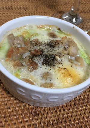 せせりとキャベツのココットカマン-レシピのメイン写真