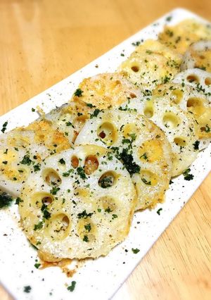 簡単★シンプル★美味♡レンコンチーズ焼♡-レシピのメイン写真