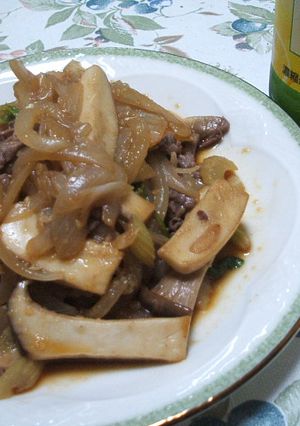 牛肉とセロリの温サラダ☆レモンソース-レシピのメイン写真