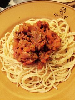 娘が大好き!大豆ミートソースパスタ-レシピのメイン写真