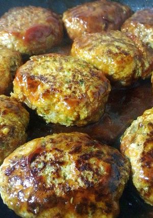 豚ひき肉の野菜ハンバーグ-レシピのメイン写真