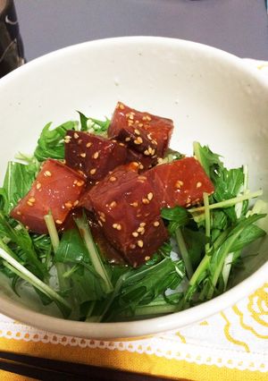 はまちのあっさりピリ辛丼☆-レシピのメイン写真