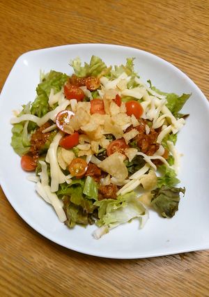 ダイズでタコライス-レシピのメイン写真