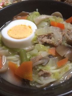 野菜たっぷりヘルシーラーメン-レシピのメイン写真