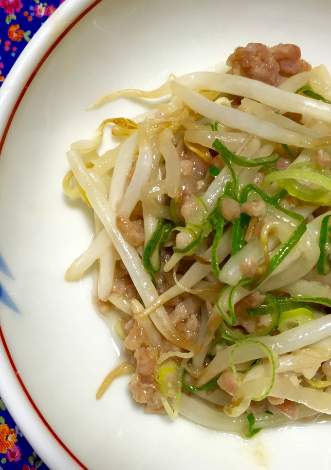 時短！もやしとひき肉の麻婆もやし風♬-レシピのメイン写真
