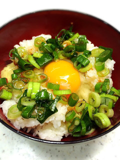 僕のおすすめTKG♪ねぎ玉丼-レシピのメイン写真