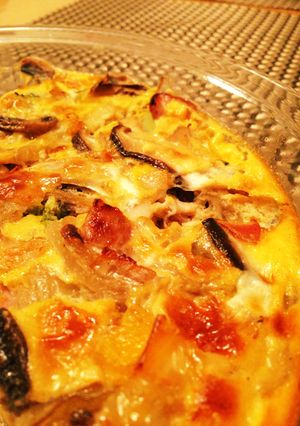 きのこのキッシュ-レシピのメイン写真