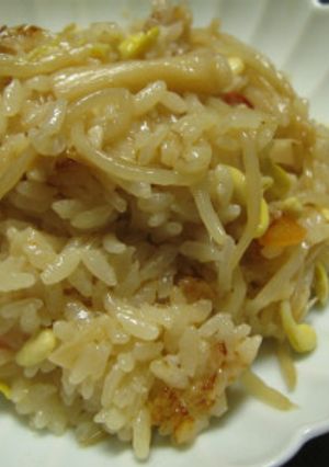 豆もやしと味付けメンマの中華ご飯-レシピのメイン写真