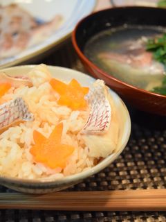 旨味たっぷり鯛めし-レシピのメイン写真
