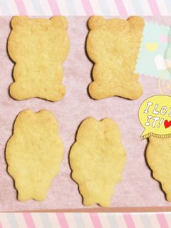 ♡抹茶型抜きクッキー♡-レシピのメイン写真