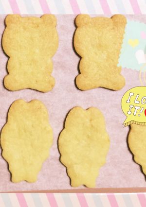 ♡抹茶型抜きクッキー♡-レシピのメイン写真