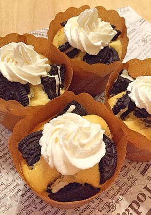 ホットケーキミックス粉でオレオマフィン-レシピのメイン写真